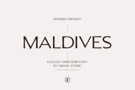 Maldives Font