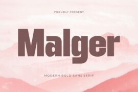 Malger Font