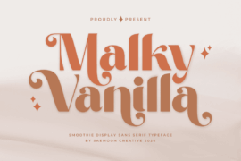 Malky Vanilla Personal Use Only Font
