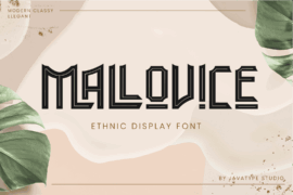 Mallovice Font