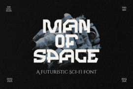 Man of Space Font