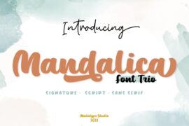Mandalica Font Family