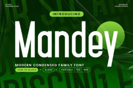 Mandey Font Family