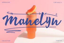 Manelyn Demo Font