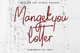 Mangekyou Lotter Font