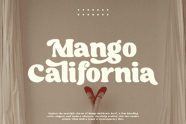 Mango California Font