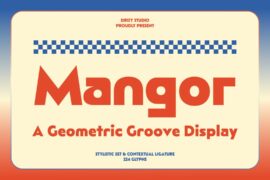 Mangor Demo Font