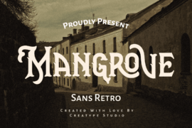 Mangrove Font