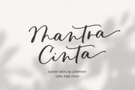 Mantra Cinta Font