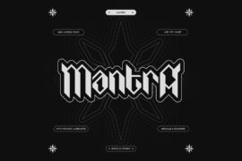 MANTRA Regular Font