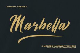 Marbella Font Family