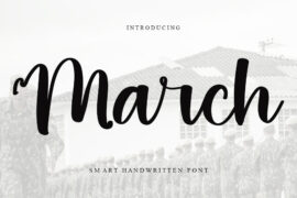 March Font