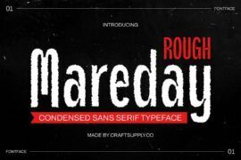 Mareday Rough Demo Font