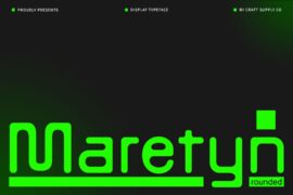 Maretyn Rounded Demo Font