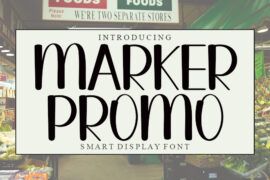 MARKET PROMO Font