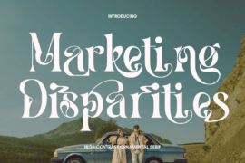 Marketing Disparities Demo Font