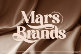Mars Brands Font