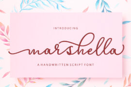Marshella Script Font Family