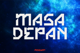 MASADEPAN Font