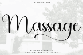 Massage Font
