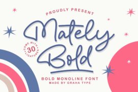 Mately Bold DEMO Font