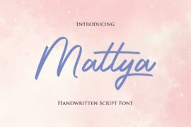 Mattya Demo Personal Use Font