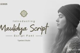 Maulidya Script Font