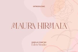 Maura Hirmala Demo Font