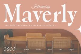 Maverly Demo Font