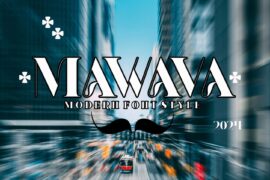 MAWAVA Font