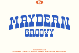 MAYDERN GROOVY DEMO Font