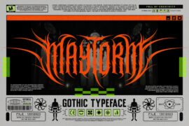 Maytorm Font