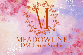 MeadowLine Monogram Font
