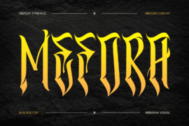 Mefora Demo Version Font