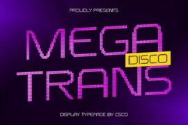 Megatrans Disco Demo Font