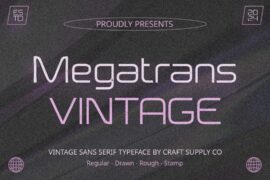 Megatrans Vintage Demo Font