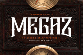 Megaz Vintage Demo Font