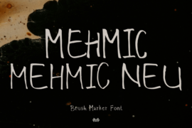 Mehmic DEMO Font