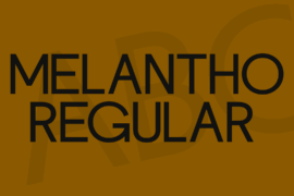 Melantho Font