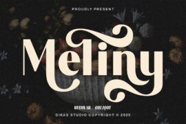 Meliny – Personal Use Font Family