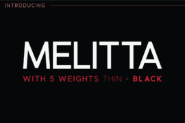 Melitta Font Family