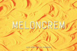 Meloncrem ND Font