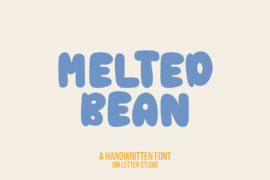 Melted Bean Font
