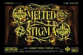 Melted Stigma Font