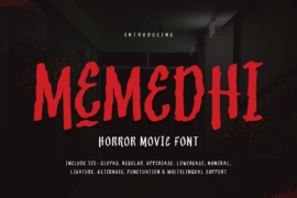 Memedhi Trial Font