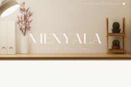 Menyala Font