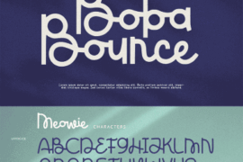 Meowie Free Font