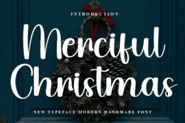Merciful Christmas Font