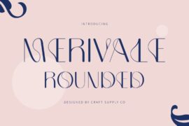 Merivale Rounded Demo Font