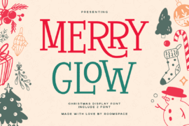 Merry Glow DEMO Font